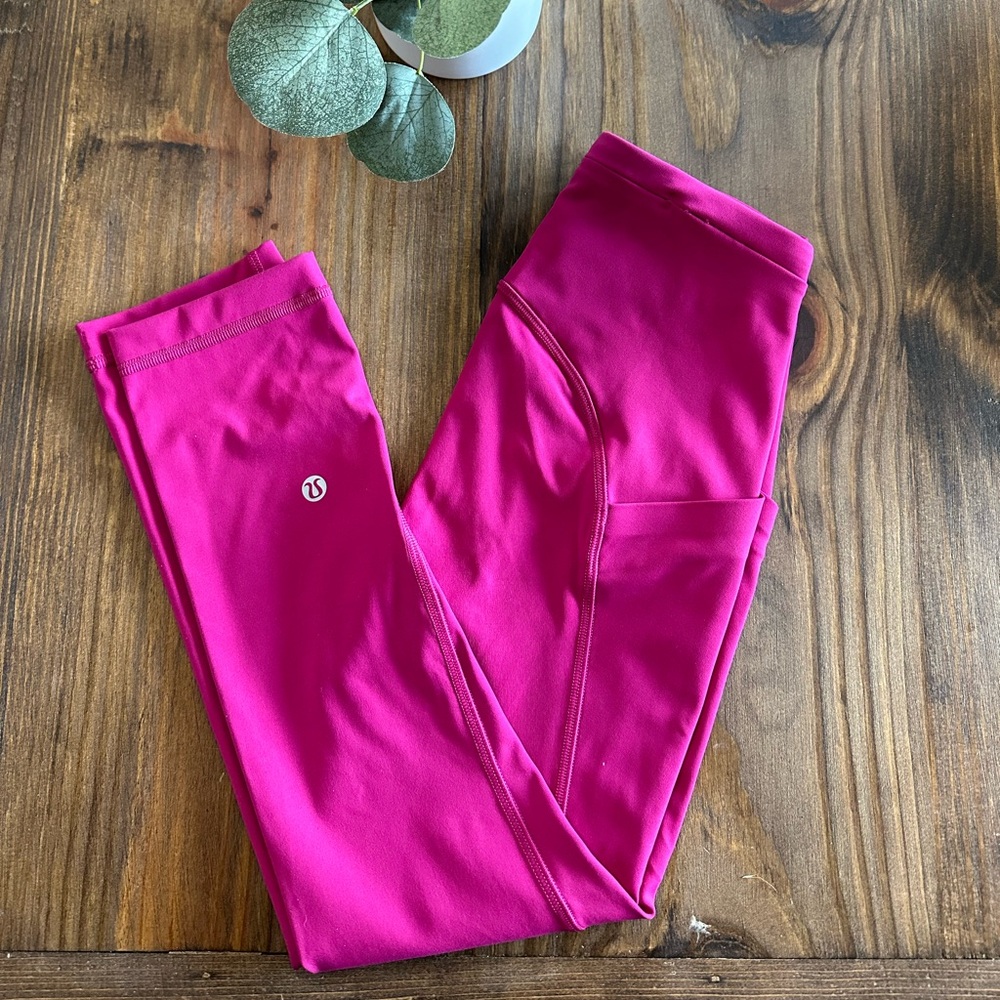 Lululemon fast & free crop leggings
